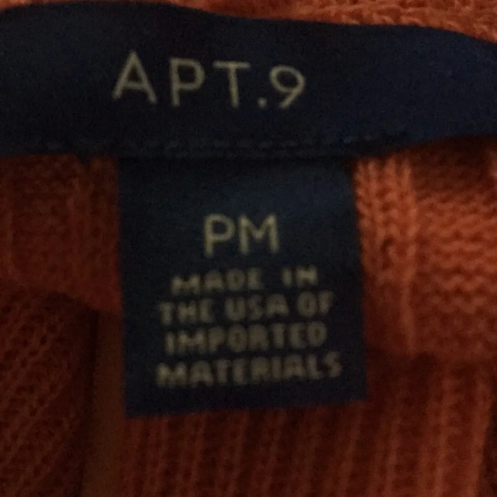 APT9 NWOT open front cardigan size PM. C:210-5/20/26